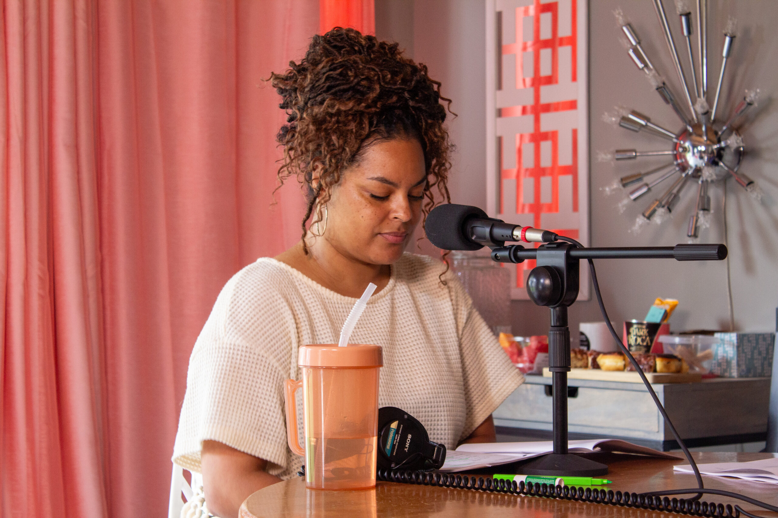 Between Buildings Production - Podcasting set up